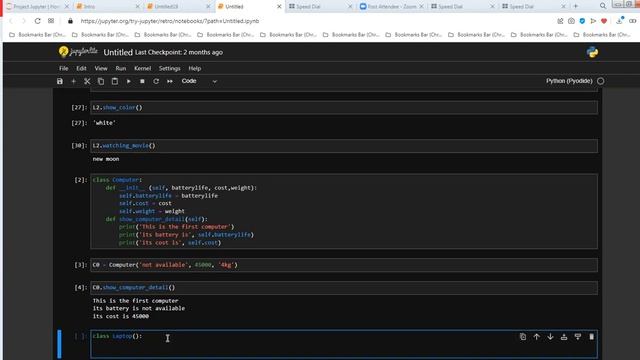 Learn Python Class in Easy Steps, Beginner to Advance Tutorial #pythondatasciencetutorial