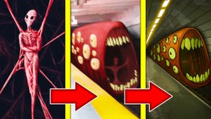 Как менялся ПОЕЗД ПОЖИРАТЕЛЬ и его жизненный цикл в майнкрафт ! Эволюция TRAIN EATER SCP MINECRAFT