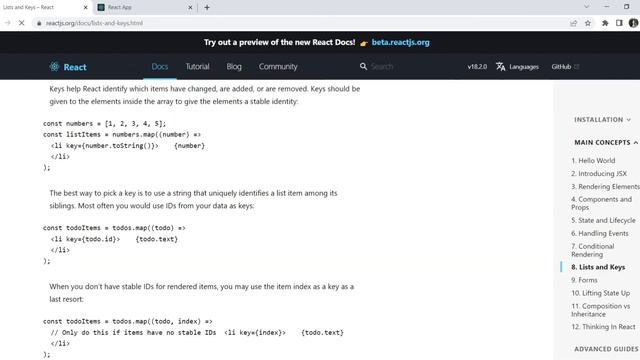 List in React | Map Function in Reactjs in Hindi | List Rendering in Reactjs in Hindi | #2022 смотреть онлайн