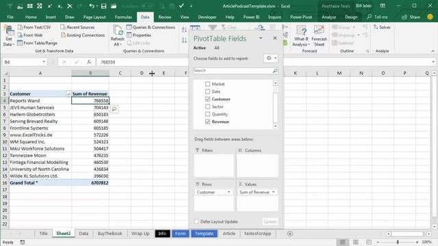 Excel Slicer Secrets: Slicer For Two Data Sets - Episode 2198