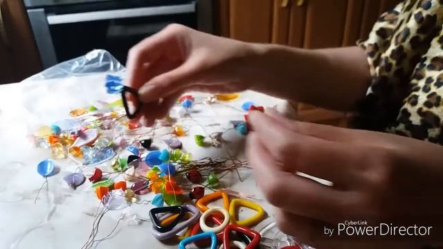 Муранское стекло. Создание украшений.