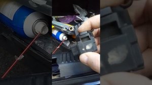 Kia Sephia 1998 год, чистка регулятора холостого хода.