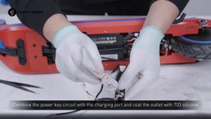 Segway Ninebot ZING E8, E10 and E12 Kids KickScooter Power Key Circuit Replacement