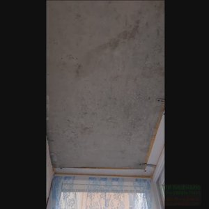 Как оформить потолок на балконе без шума и грязи!