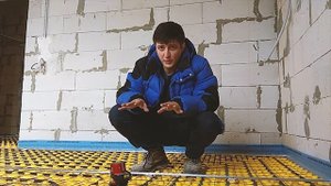 ВОДЯНОЙ ТЕПЛЫЙ ПОЛ. ПРОВЕРКА НА ПРОЧНОСТЬ.