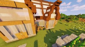 Minecraft: How To Build A Large Rustic Greenhouse