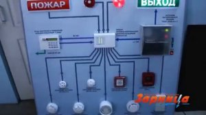 Стенд автоматическая система пожарной сигнализации