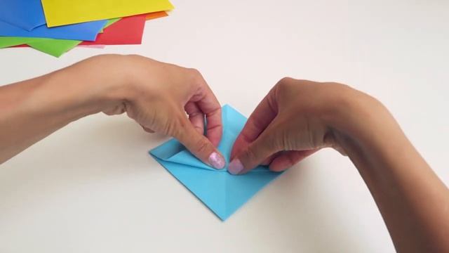 Как сделать оригами кораблик из бумаги, который плавает на воде.mp4