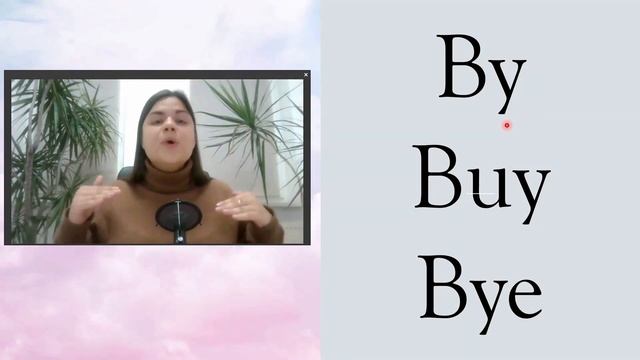 By vs Bye vs Buy | Практический урок произношения слов на английском | Английский для начинающих