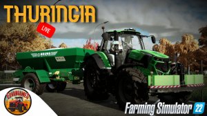 ? СТРИМ БРУНЯ, DEUTZ И ОСЕНЬ | Somewhere in Thuringia III | Farming Simulator 22