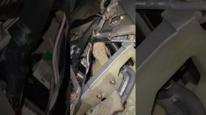 Hyundai tucson 2004 JM блок управления air bag расположение
