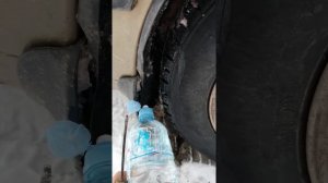 Как новичку очистить колёсные арки зимой