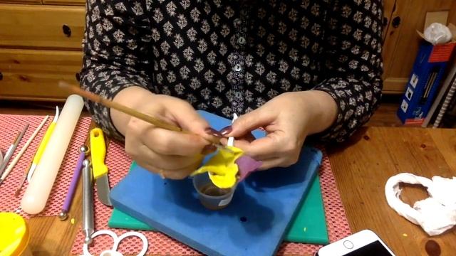 Мастер класс Анютины Глазки