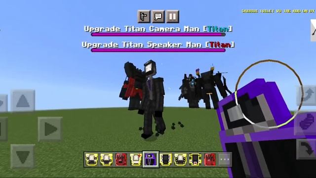 SKIBIDI TOILET V8 ADDON for Minecraft PE | BE смотреть онлайн