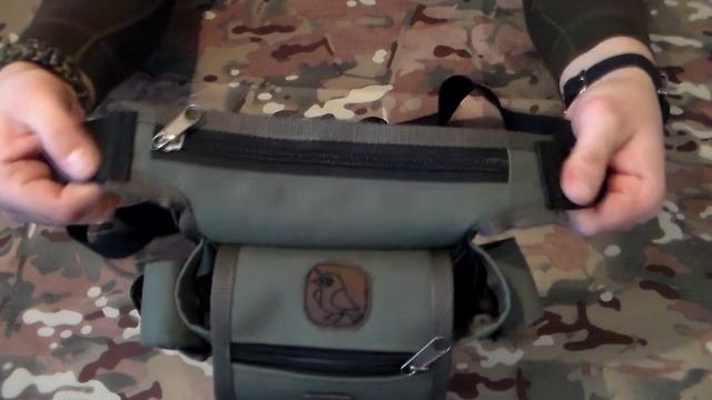 Самодельная набедренная EDC сумка.
