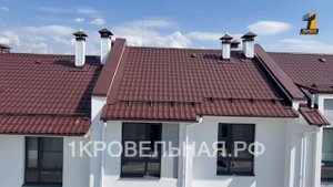 Производство матовой Металлочерепицы Монтеррей, цвет - шоколад, RAL8017