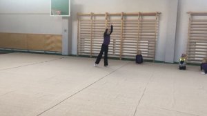 Постановка упражнения без предмета в художественной гимнастике