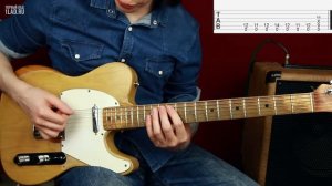 Как играть Led Zeppelin Kashmir на гитаре