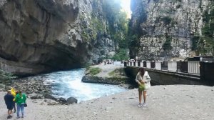 Абхазия. Очень красивое ущелье Каменный мешок