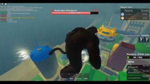 GREAT APE FORM GAMEPLAY! | Roblox Dragon Soul Update