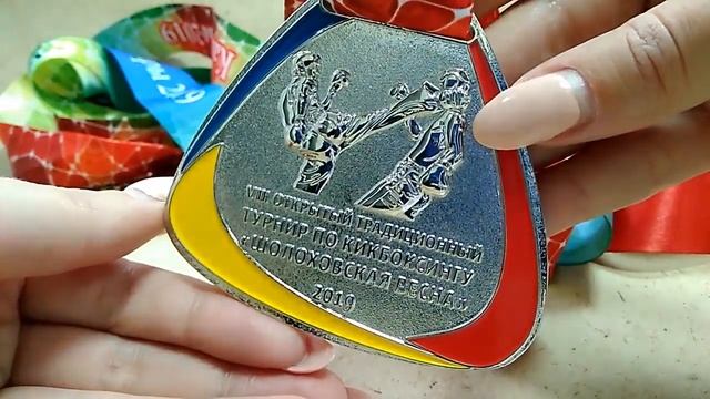Медали турнира по кикбоксингу Шолоховская весна 2019