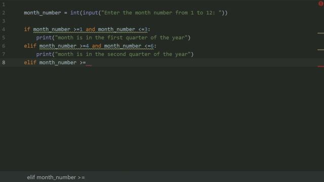Starting Out With Python Chapter 3 Exercise Program 3   Quarter Of The Year  Python Programs