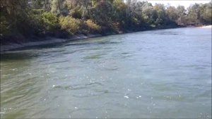 Испытание на проходимость лодки "Выдра 380"