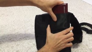 Потайная сумка для денег и документов с АлиЭкспресс
