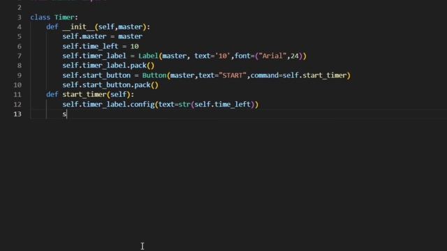 Python Tkinter (Timer)