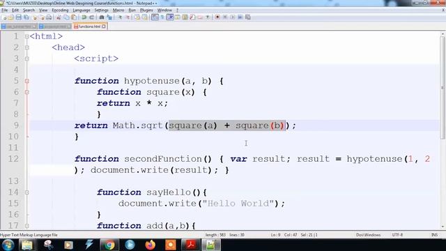 How to Create Function in JavaScript (03) | Functions | Urdu | Hindi | JavaScript for Beginners