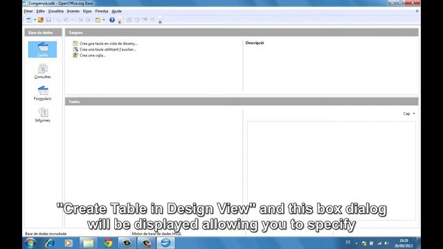 Introduction to OpenOffice.org Base version 3.3 in Catalan - Subtitles in English смотреть онлайн