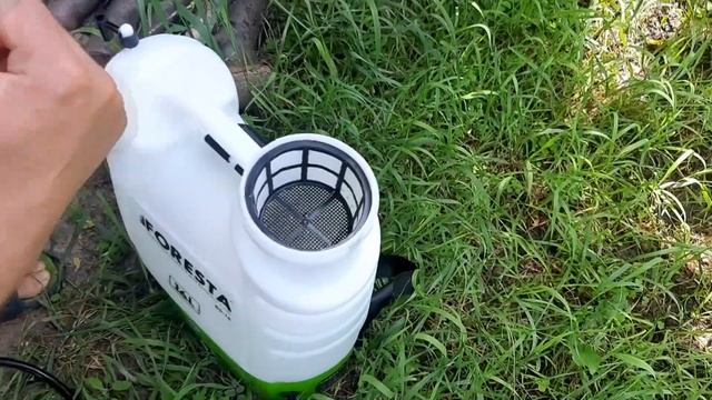 Опрыскиватель Foresta BS-16: сборка + тест. смотреть онлайн