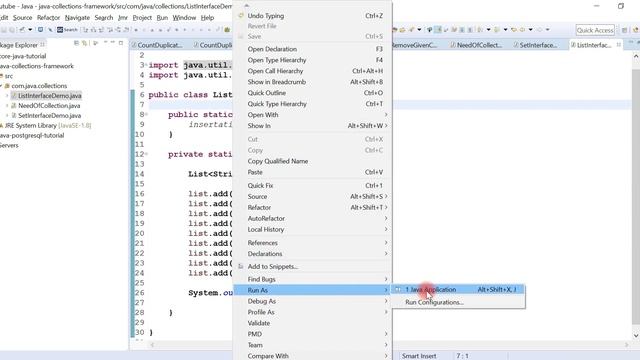 Difference between List and Set in Java | Java Interview смотреть онлайн