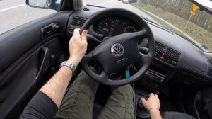 2000 Volkswagen Golf 4 [1.6 100HP] |0-100| POV Test Drive #1184 Joe Black