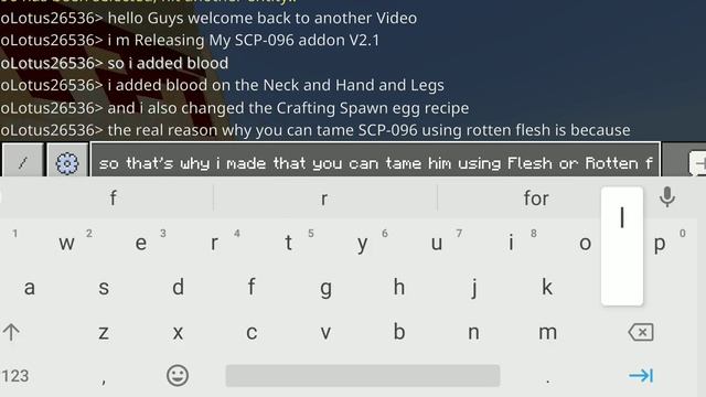 Minecraft SCP-096 V2.1 Addon released For PE BE!
