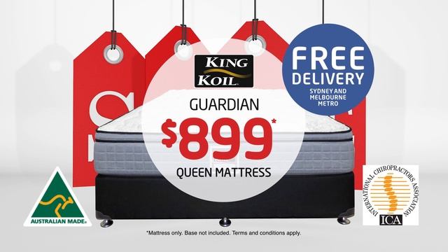 BedsOnline King Koil Mattress Sale TV Ad смотреть онлайн