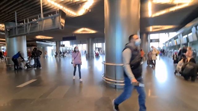 Москве Внуково аэропорт.Зона вылета, аэровокзал Внуково. Полноценный обзор аэропорта.