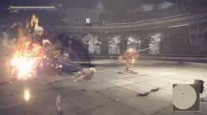 NieR:Automata DLC - Flooded City Arena: Rank C - Super Hard Difficulty