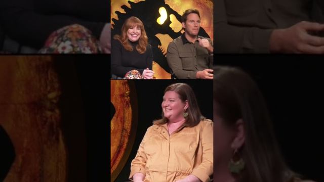 Jurassic World: Dominion is Dino-mite! Chris Pratt and Bryce Dallas Howard have a good laugh 😂