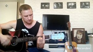 @Цой - "Стук"... на гитаре.) Легендарная песня!)