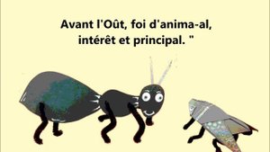 LA CIGALE ET LA FOURMI #Fables "en-chantées" #fableenchanson #jeandelafontaine