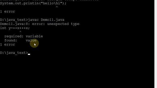 ( test-1 result )  test your programming skills in java part 1