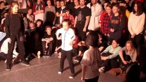 Battle 0,33. Popping Dance Kids. Настя Iva.