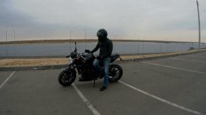 Обзор YAMAHA FZ1-N, замер 100, 200 км/ч. Дерзкий литр