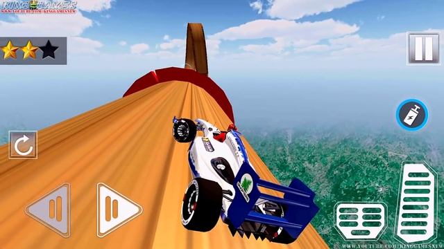 Formula Car Stunts Simulator 2021 - GT Sport Car Impossible Racing 3D - Android GamePlay #2 смотреть онлайн