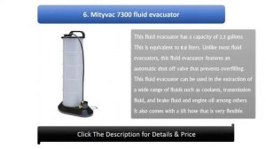 Top 10: Best Fluid Evacuator [Best Oil Extractor]