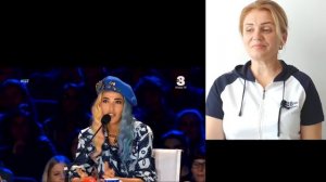 Реакция/Эта девушка покорила итальянцев на талант шоу.