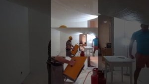 натяжной сатиновый потолок за 2 минуты