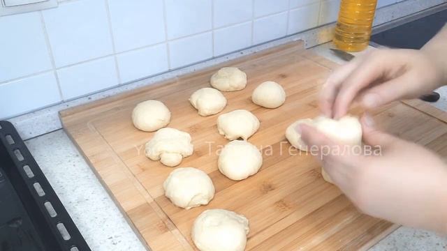 Булочки со Сгущенкой,как в детстве!Тесто Просто Пух!