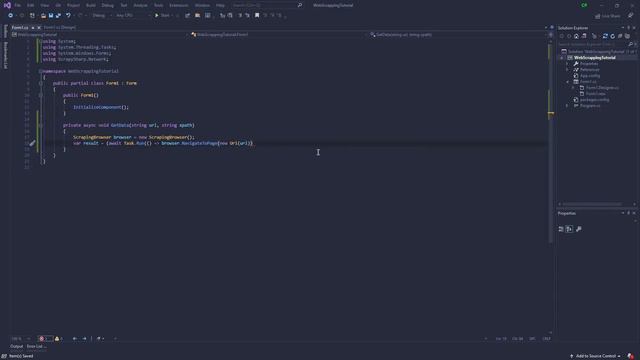 Introduction to Web Scraping in C#! Beginner tutorial.